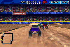 Monster Trucks Mayhem screenshot 4 for GameBoy Advance